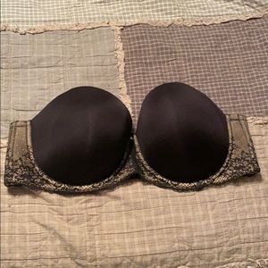 Strapless Torrid Black/Cream Bra